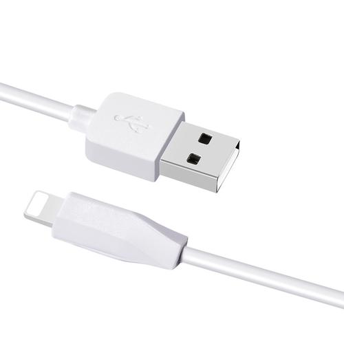 Cablu de date Hoco X1 Rapid, USB - Lightning, 2m, 2.1A, Alb