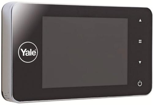 Vizor electronic cu inregistrare Yale DDV4500, inregistrare foto, display LCD 4inch (Negru/Argintiu)
