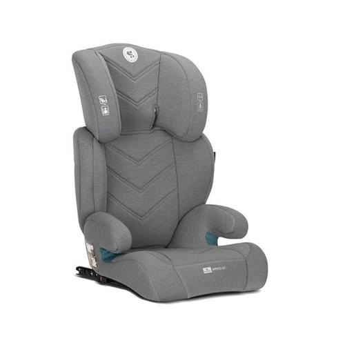 Scaun auto pentru copii Lorelli Speed GT, i-Size, Isofix, poate fi folosit ca inaltator auto, 3-12 Ani, 100-150 cm, Gri
