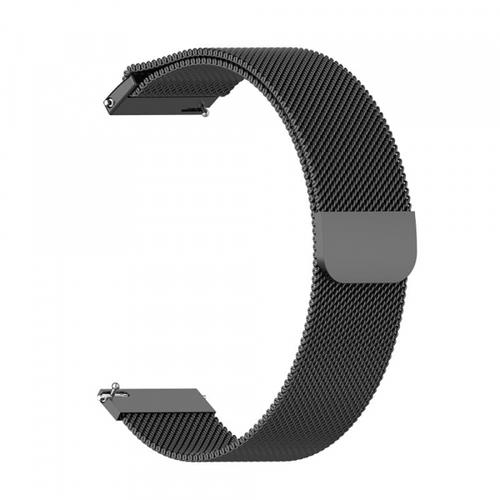 Curea Techsuit W009 pentru Samsung Galaxy Watch / Huawei Watch Series, 22mm, Negru