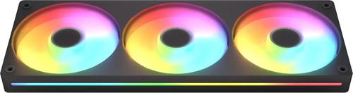 Ventilator Cougar Unity360-FB Reverse CF-UN360RB-RGB, 3x120mm, iluminare aRGB, PWM (Negru)