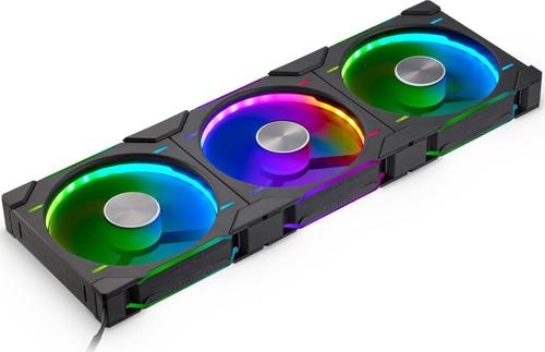 Ventilatoare PHANTEKS D30-140, 140mm, D-RGB, Set 3 bucati (Negru)