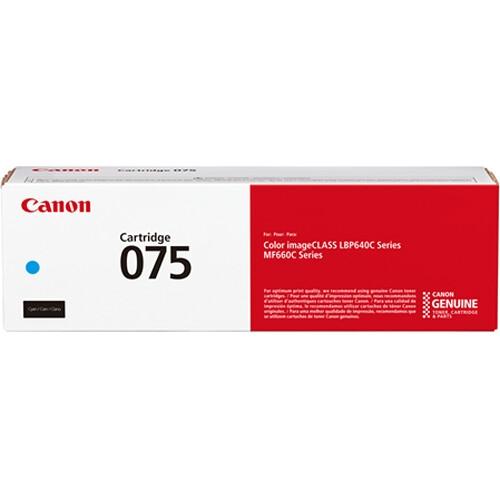 Toner Canon CRG-075C, 1.300 pagini (Cyan)