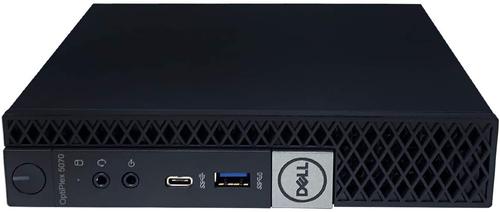 Calculator Sistem PC Refurbished DELL OptiPlex 5070 Mini, Intel Core i5-9500T 3.30GHz, 8GB DDR4, 256GB SSD