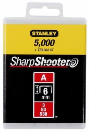 Pachet 5000 Capse Stanley 1-TRA204-5T, 6 mm