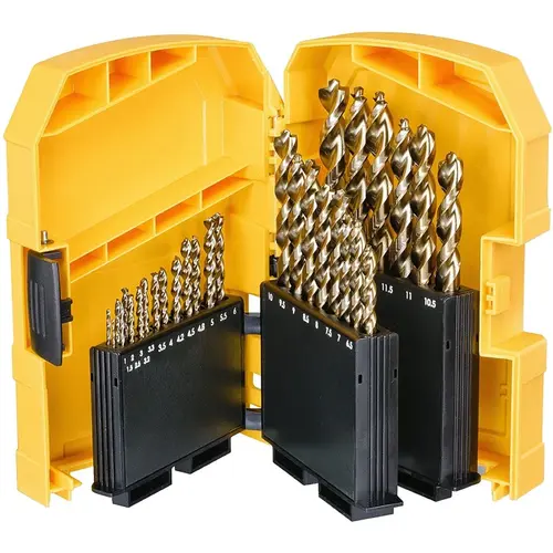 Set burghie pentru metal EXTREME, 29 bucati, 1-13mm, DeWALT, DT7926-XJ