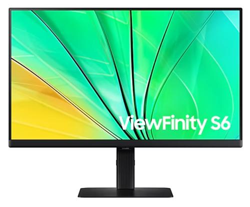 Monitor IPS LED Samsung 24inch LS24D600EAUXEN, QHD (2560 x 1440), HDMI, DisplayPort, Pivot, 100 Hz, 5 ms (Negru)
