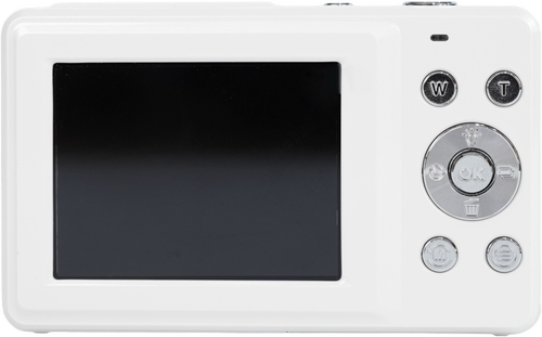 Aparat foto compact Yashica DigiPix 100 YAS-DG100PP-WH, 8MP, Filmare FHD, Zoom digital 8x, Ecran IPS 2.4inch, USB-C (Alb)
