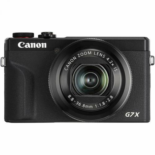 Aparat Foto Digital Canon PowerShot G7 X Mark III, Filmare 4K, 20.1MP, Zoom optic 4.2x, Wi-Fi (Negru)