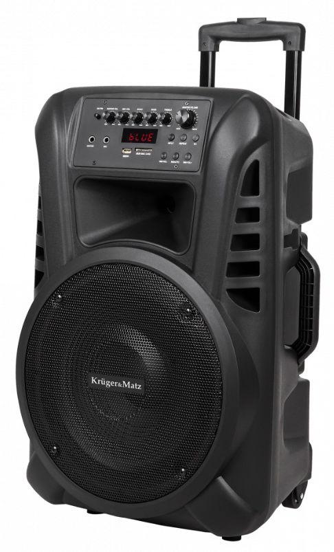 Boxa Portabila Kruger&Matz KM 1712, 40 W, Bluetooth, 2 Microfoane (Negru)