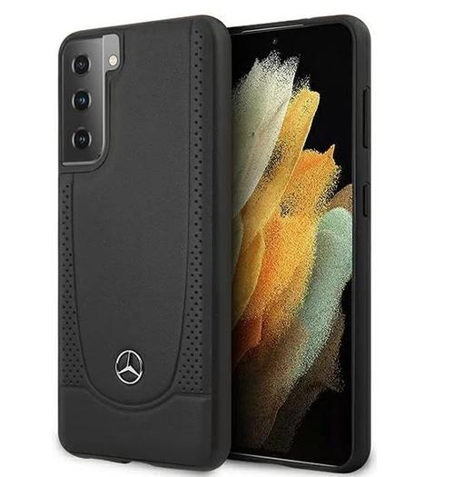 Protectie Spate Mercedes-Benz Urban pentru Samsung Galaxy S21 5G (Negru)