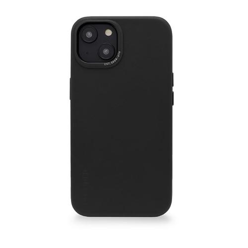 Carcasa din piele naturala Decoded BackCover MagSafe compatibila cu iPhone 14 Plus, Negru