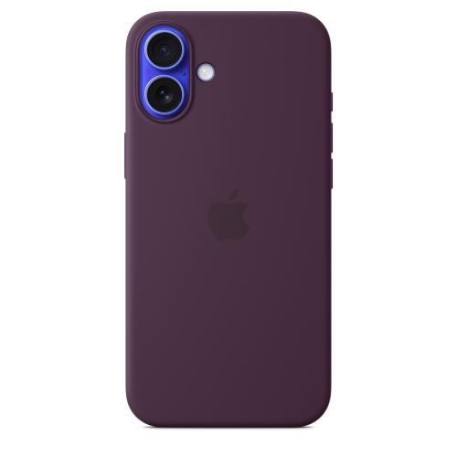 Husa Protectie Spate Apple iPhone 16 Plus, Silicone Case cu MagSafe (Mov)
