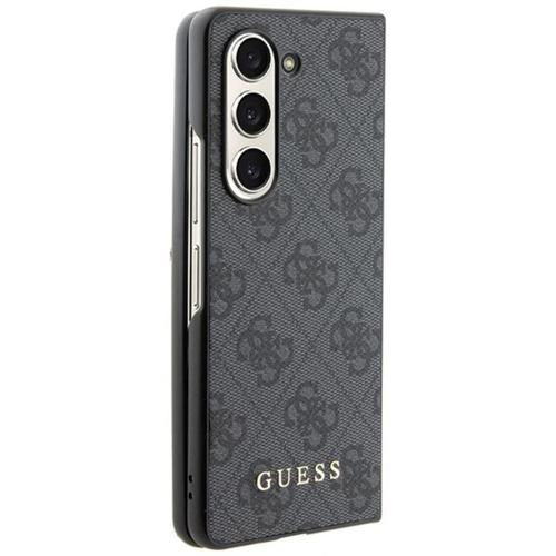 Husa Protectie Spate Guess 4G Charms GUHCZFD5GF4GGR pentru Samsung Galaxy Z Fold5 (Gri)