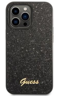 Husa Protectie Spate Guess GUHCP14LHGGSHK pentru iPhone 14 Pro (Negru)