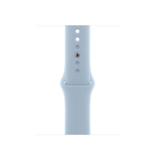 Curea Smartwatch Apple MWMN3ZM/A pentru Watch 41mm, Sport Band, M/L (Albastru deschis)