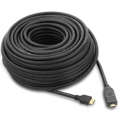 Cablu HDMI cu amplificator, High Speed Ethernet, Versiunea 1.4, tripluecranat, conectori auriti, 10m, PremiumCord kphdmer10