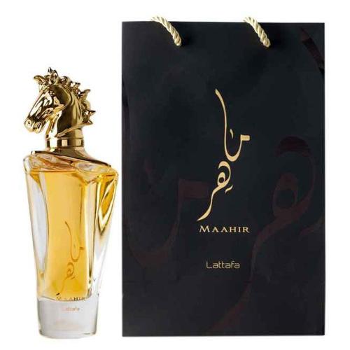 Apa de Parfum Lattafa, Perfumes Maahir, Unisex, 100 ml