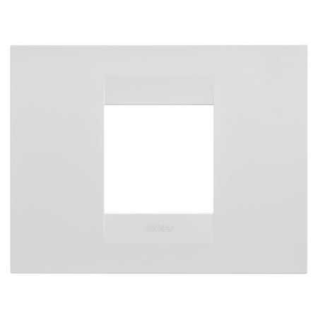 PLACA GEO - ÎN TEHNOPOLIMER VOPSIT - 2 MODULE - ALB SATINAT - CHORUSMART