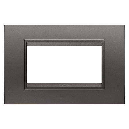 PLACA LUX - IN METAL - 4 MODULE - GUNBARREL - CADRU INTERIOR MATT GUNBARREL - CHORUSMART