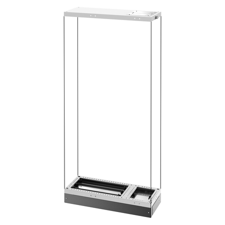 SOCLU SI CAPAC - TABLOU DE DISTRIBUTIE CU MONTARE PE PODEA, CU COMPARTIMENT LATERAL - QDX 630 H - (600+300) X400 MM