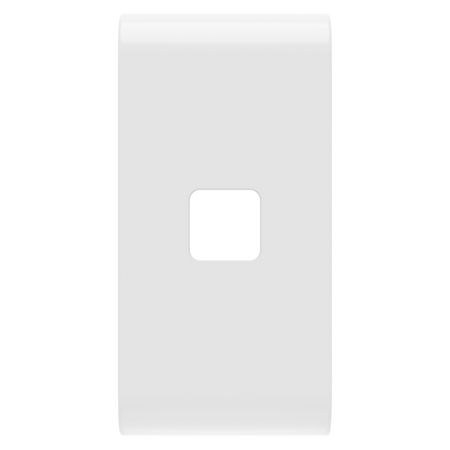 BUTON ÎNLOCUIBIL PENTRU COMENZI AXIALE - A SE COMPLETA CU LENTILA - 1 MODUL - ALB LUCIOS - CHORUSMART