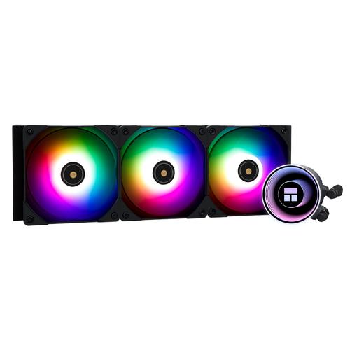 Cooler CPU AIO Thermalright Frozen Notte 360 ARGB, Racire cu lichid, S-FDB, 3x120mm TL-E12B-S, Intel/AMD (Negru)