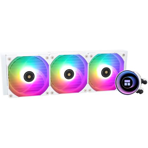 Cooler CPU AIO Thermalright Frozen Notte 360 ARGB, Racire cu lichid, S-FDB, 3x120mm TL-E12B-S, Intel/AMD (Alb)