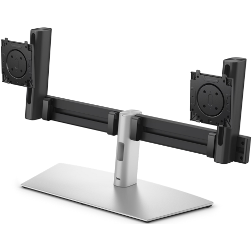 Stand monitor Dell Pro Dual MDS26, 19 - 27 inch, Negru/Argintiu