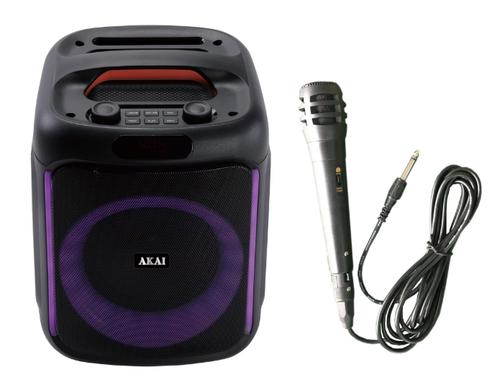 Boxa Portabila Akai ABTS-V20, 20W, Bluetooth, Radio FM, USB (Negru)