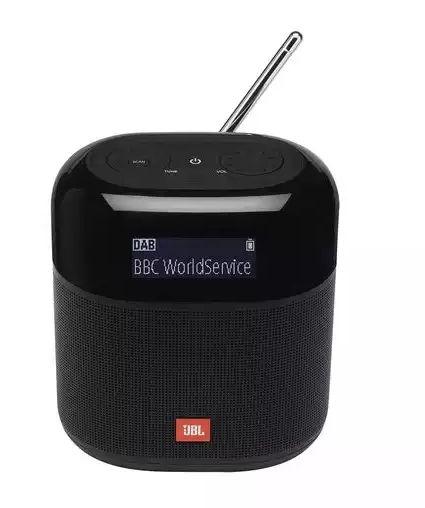 Radio portabil JBL Tuner XL, Bluetooth, DAB/FM, Rezistent la apa IPX7 (Negru)