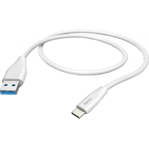 Cablu date HAMA 201596, USB-A - USB-C, 1.5m (Alb)