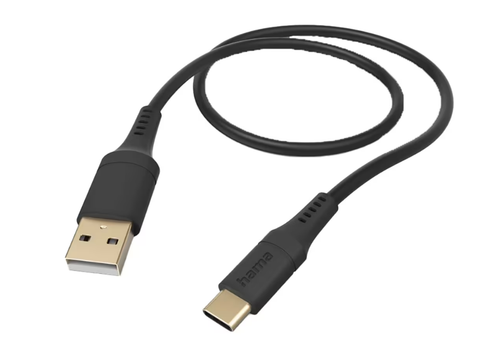 Cablu date Hama 201570, USB-A - USB-C, 1.5m (Negru)
