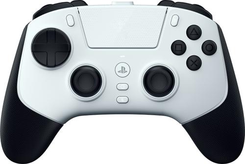 Controller Wireless Razer Raiju V3 Pro pentru PS5/PC, HyperSpeed, Triggere Analog Hall Efect, Butoane Mecha Tactile PBT (Alb)