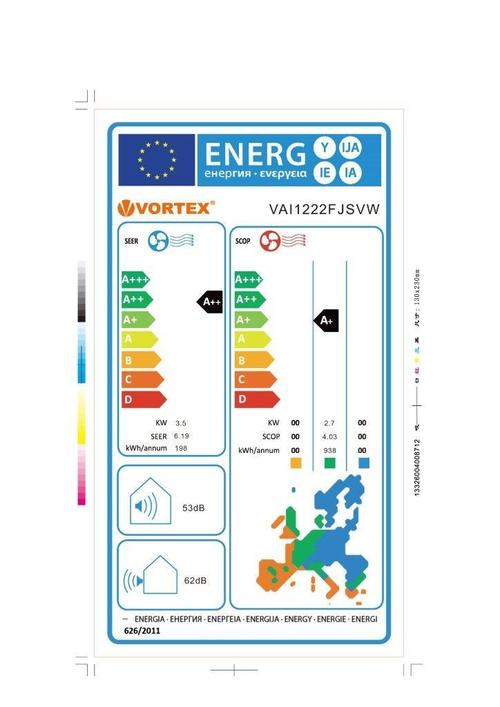 Aparat de aer conditionat VORTEX VAI1222FJSVW, 12000 BTU, Clasa A++/A+, Functie incalzire, Inverter, Dezumidificare, Wi-Fi, kit instalare inclus (Argintiu)
