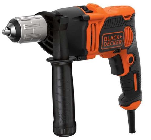 Masina de gaurit Black&Decker BEH850K-QS, 850 W, 3100 RPM, 13 mm