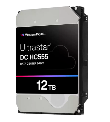 HDD Server Western Digital Ultrastar DC HC555, 12TB, SATA, 3.5inch, 7200 RPM, 512 MB