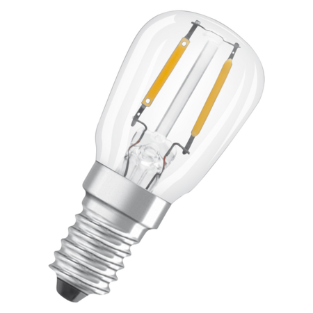 Bec LED Ledvance (Osram)  LED T26 12 Filament 2,2 W 4000 K Clear E14, 110 lm, 300°, transparent