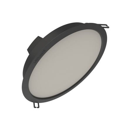 Downlight LED LEDVANCE DL IP44 DN DN 190 18 W 840 2070 lm BK, 4000 K, 100°, negru