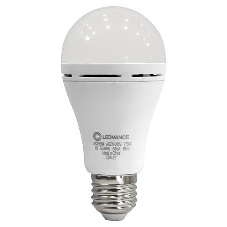 Bec LED Ledvance (Osram)  LED Classic A 60 Rechargeable 8 W 827 E27, 806 lm, 2700 K, 180°