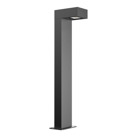 Stâlp de iluminat LED Ledvance (Osram)  Bollard Rectangular 1.0m 12 W 840 Black, 1200 lm, 4000 K, IP66, 105°x50°, negru