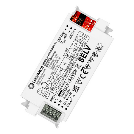 Driver LED Ledvance (Osram)  DR DALI - P -44/220-240/1050, 44 W, 220-240 V, 224 mA, IP20, dimabil