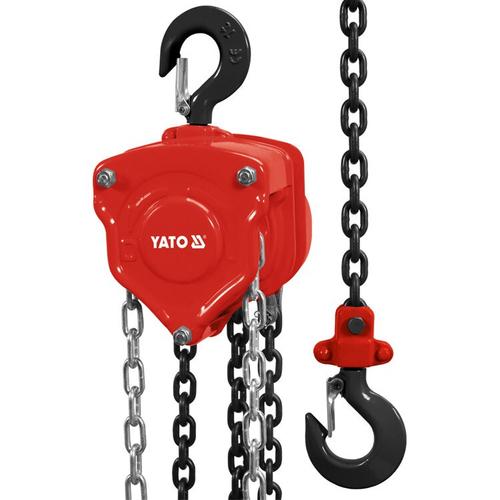 Scripete cu lant  Yato YT-58950, sarcina 500 Kg, lungime lant 3 m