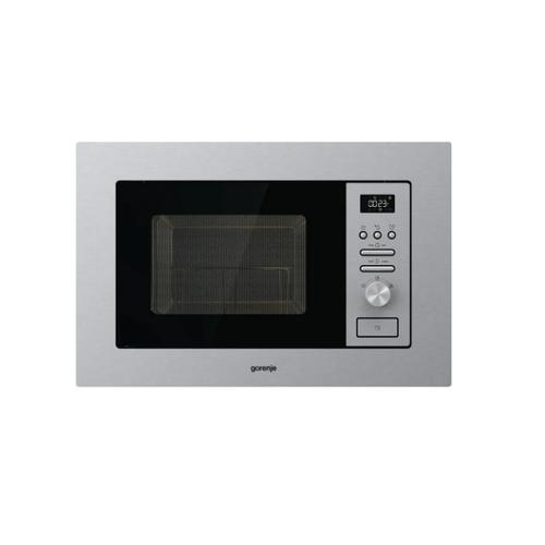 Cuptor cu microunde incorporabil Gorenje BM201AG1X, 20l, 800 W, Grill (Argintiu)
