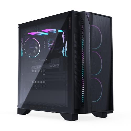 Calculator Sistem PC Gaming GIGABYTE AORUS PRIME 5 AP551, AMD Ryzen 7 9800X3D, 32 GB DDR5, SSD 2TB, NVIDIA GeForce RTX 5080 WINDFORCE OC SFF 16GB, Windows 11 Home, ARGB (Negru)