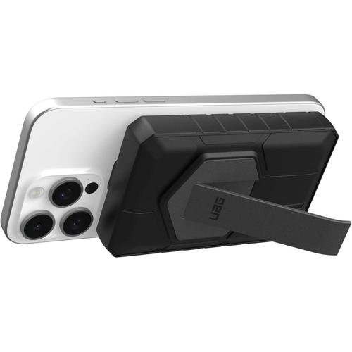 Acumulator extern UAG Rugged 10.000mAh, 20W, Magnetic Wireless, cu stand (Negru/Gri)