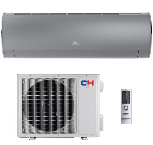 Aparat de aer conditionat Cooper&Hunter Daytona CH-S09FTXD-BL, 9000 BTU, Clasa A++/A+++, Inverter, Wi-Fi, I FEEL, Auto-restart, BLUE-FIN (Argintiu)