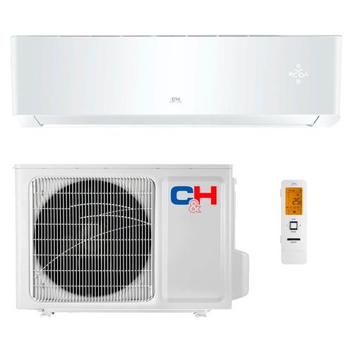 Aparat de aer conditionat Cooper&Hunter SUPREME Continental CH-S12FTXAL-WP, 12000 BTU, Clasa A+++/A+++, Inverter, Wi-Fi, I FEEL, Auto-restart, Auto-diagnosticare, BLUE FIN (Alb)