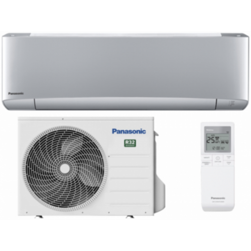 Aparat de aer conditionat Panasonic KIT-XZ35ZKE Inverter, Clasa A+++, Etherea, 12000 BTU, Nanoe X Generator Mark 3, WI-FI INTEGRAT (Argintiu)