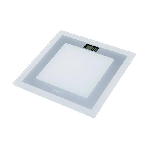 Cantar pentru baie Vivax PS-154WG, 150 Kg, sticla, Gri